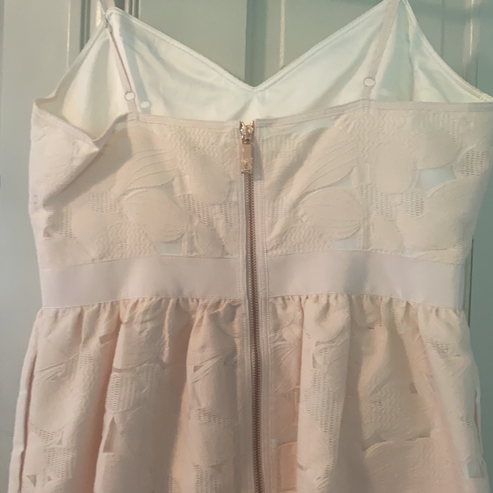 Ted Baker light pink dress. Size 3. Worn once. - Picture 6 of 6